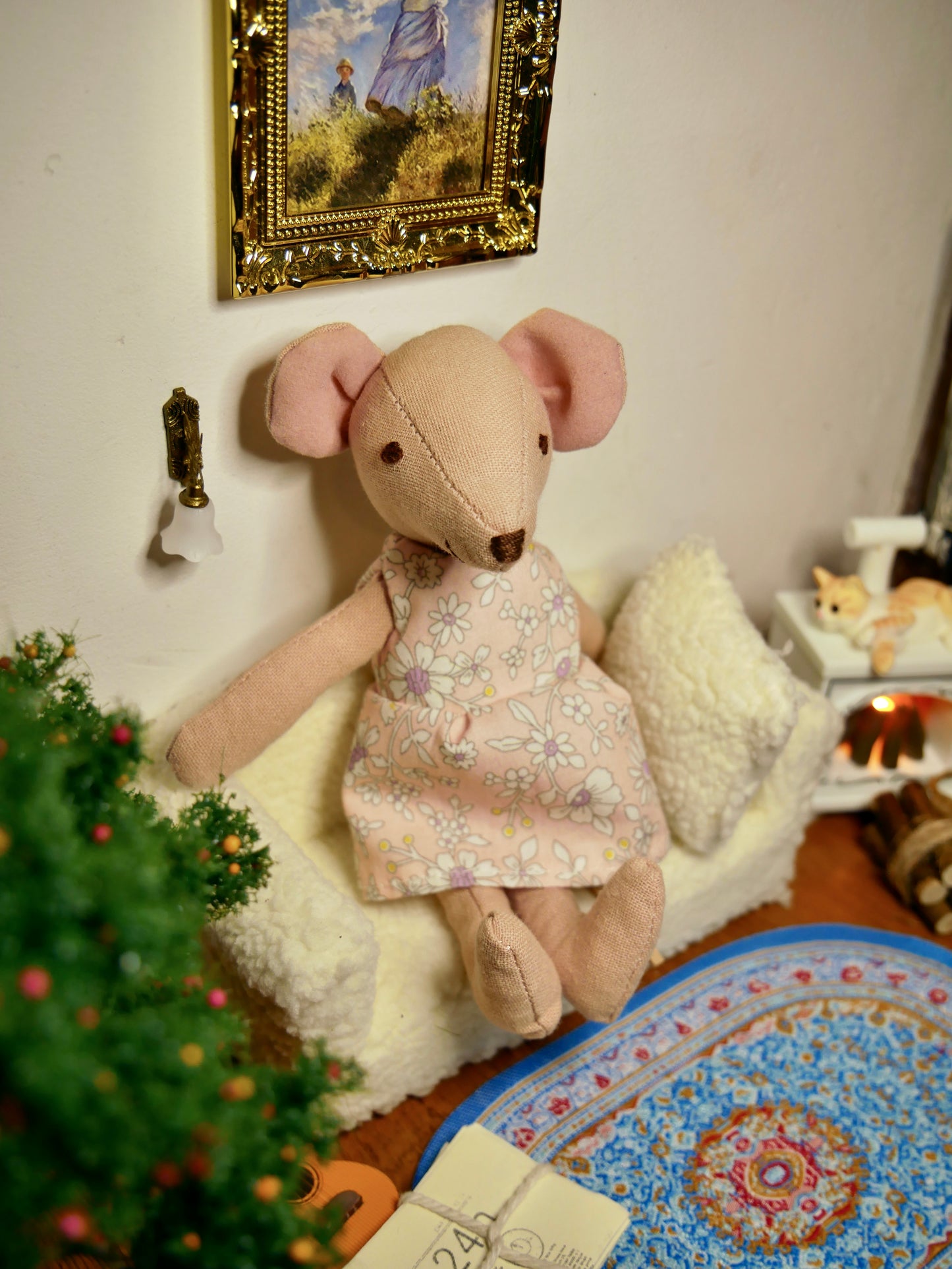 🕊️ Didesnė pelytė Rin – tylos ir šviesos sergėtoja