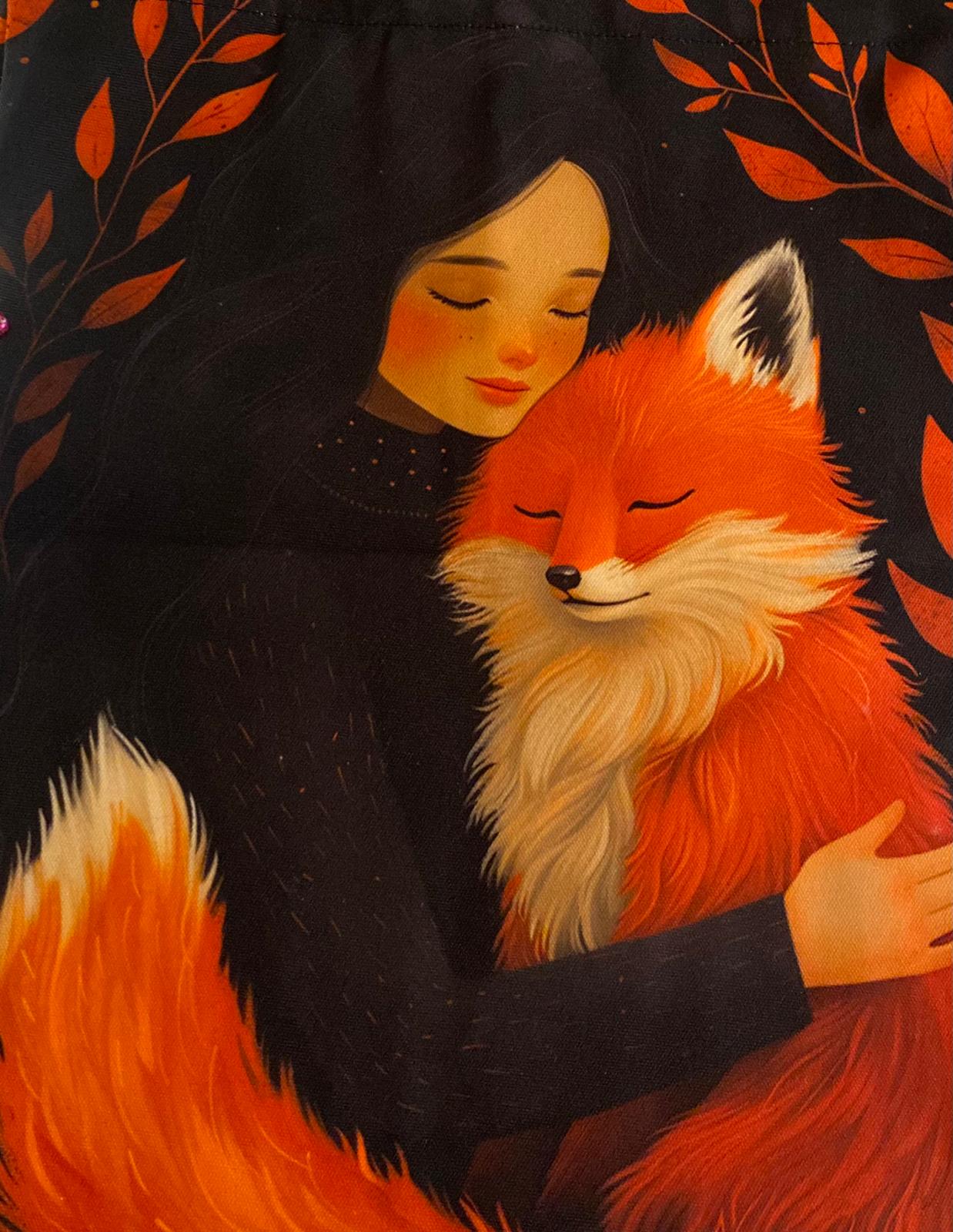 Medžiaginis maišelis „Laputės Rudnės apkabinimas“