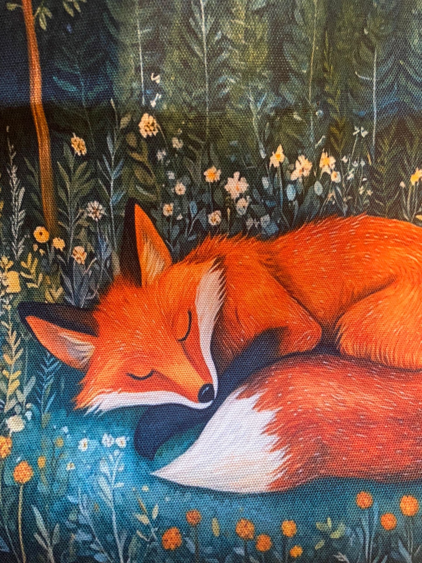 Medžiaginis maišelis "Mieganti laputė Rudnė"