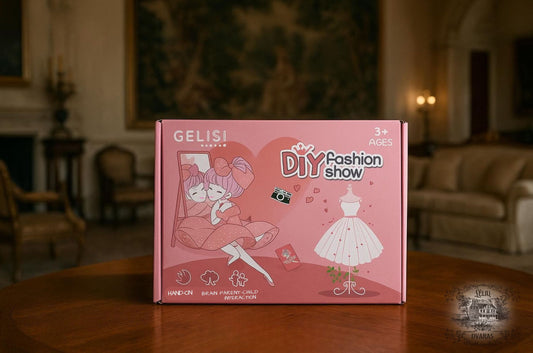 Kūrybinis mados dizainerės rinkinys