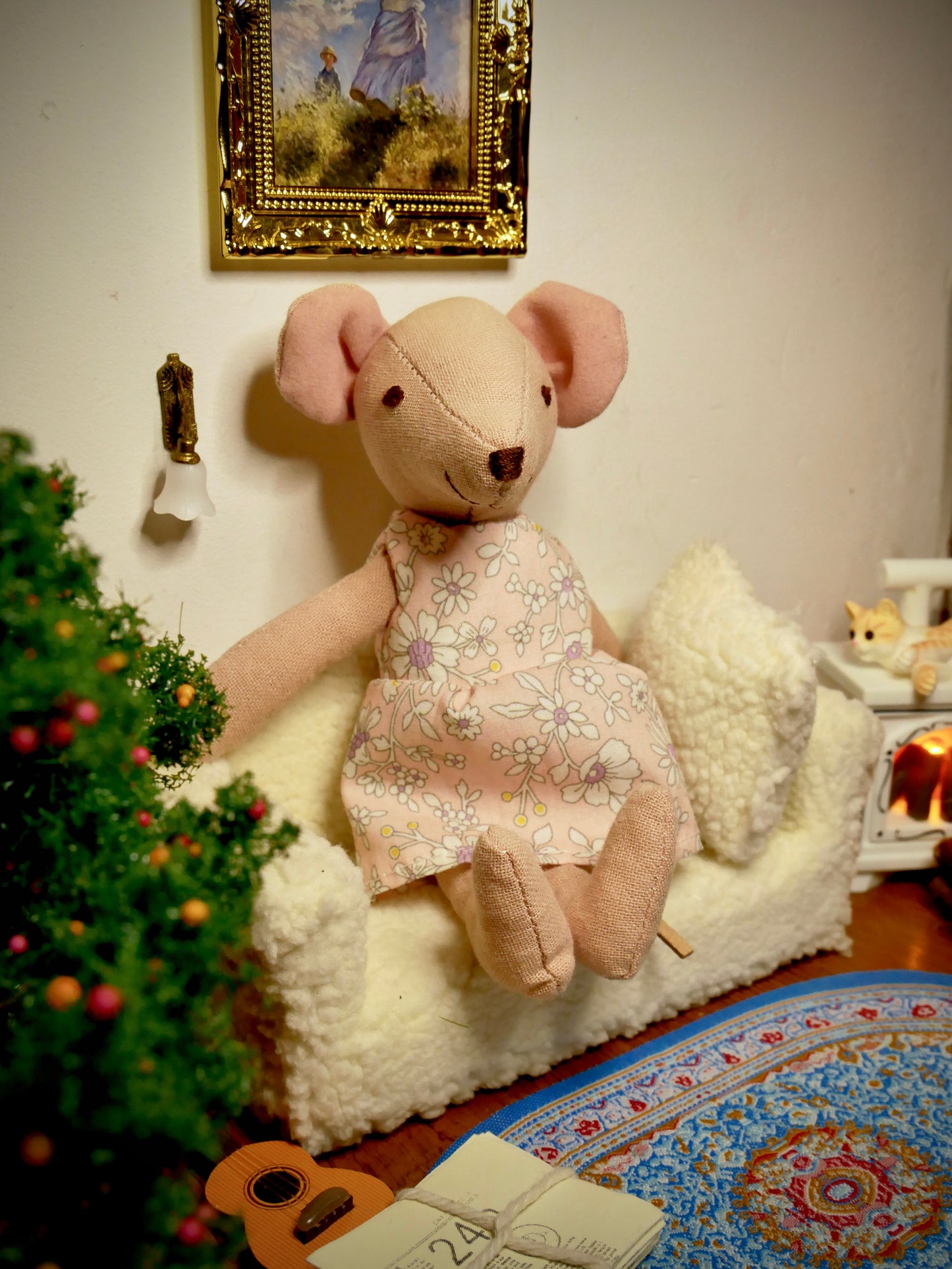 🕊️ Didesnė pelytė Rin – tylos ir šviesos sergėtoja