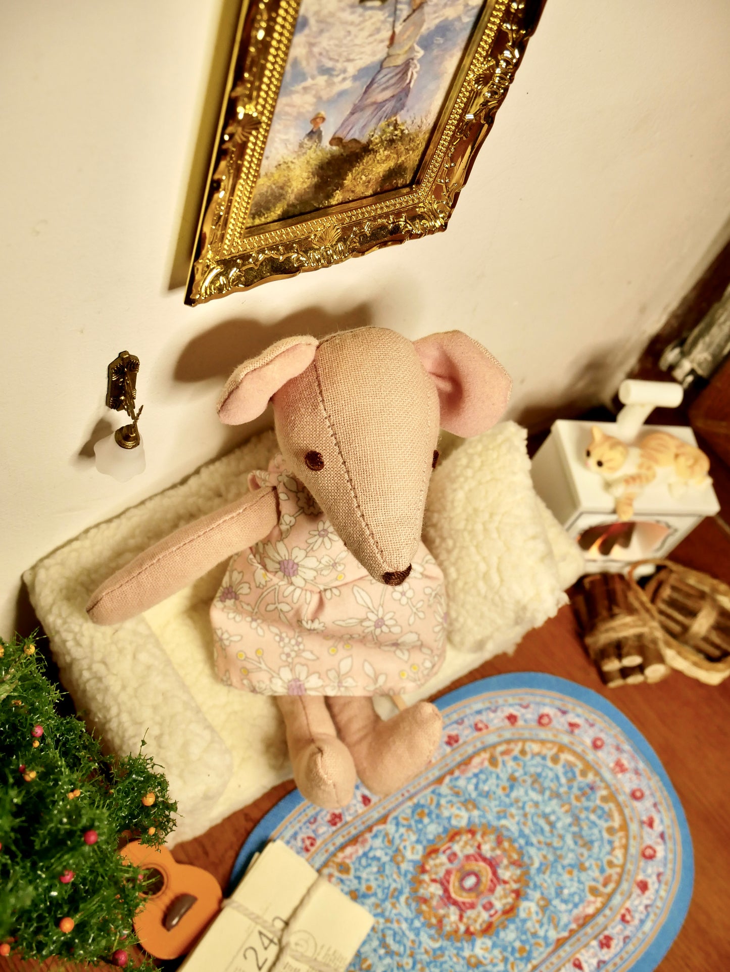 🕊️ Didesnė pelytė Rin – tylos ir šviesos sergėtoja