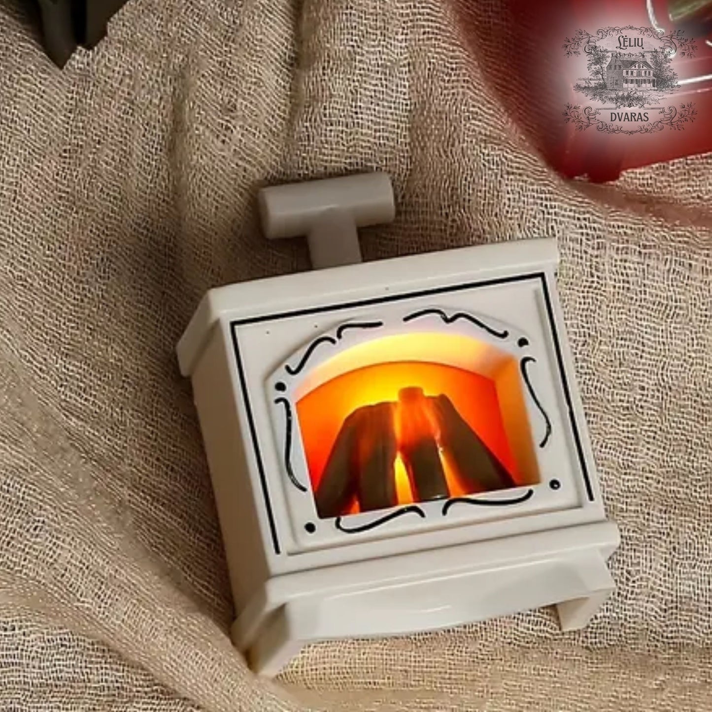 Mini švytintis židinys