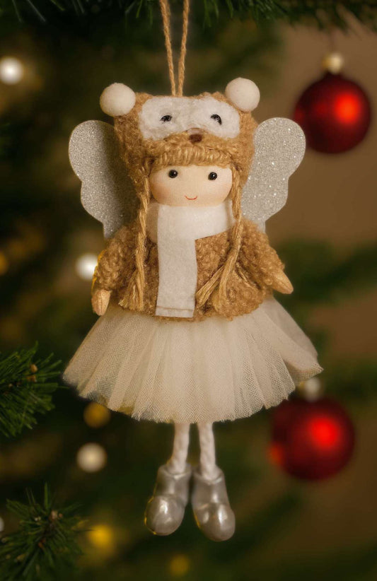 Rankų darbo lėlytė – pelėda Mirabelė