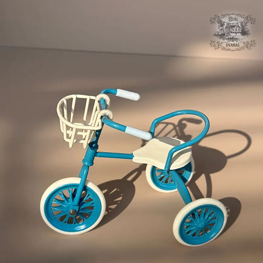 Žavingas miniatiūrinis triratis peliukams ir lėlytėms 🚲✨