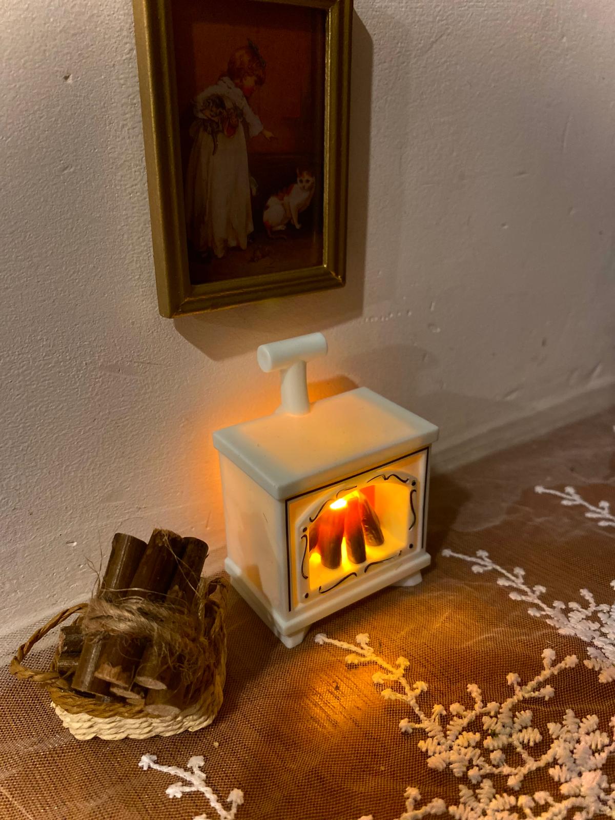 Mini švytintis židinys