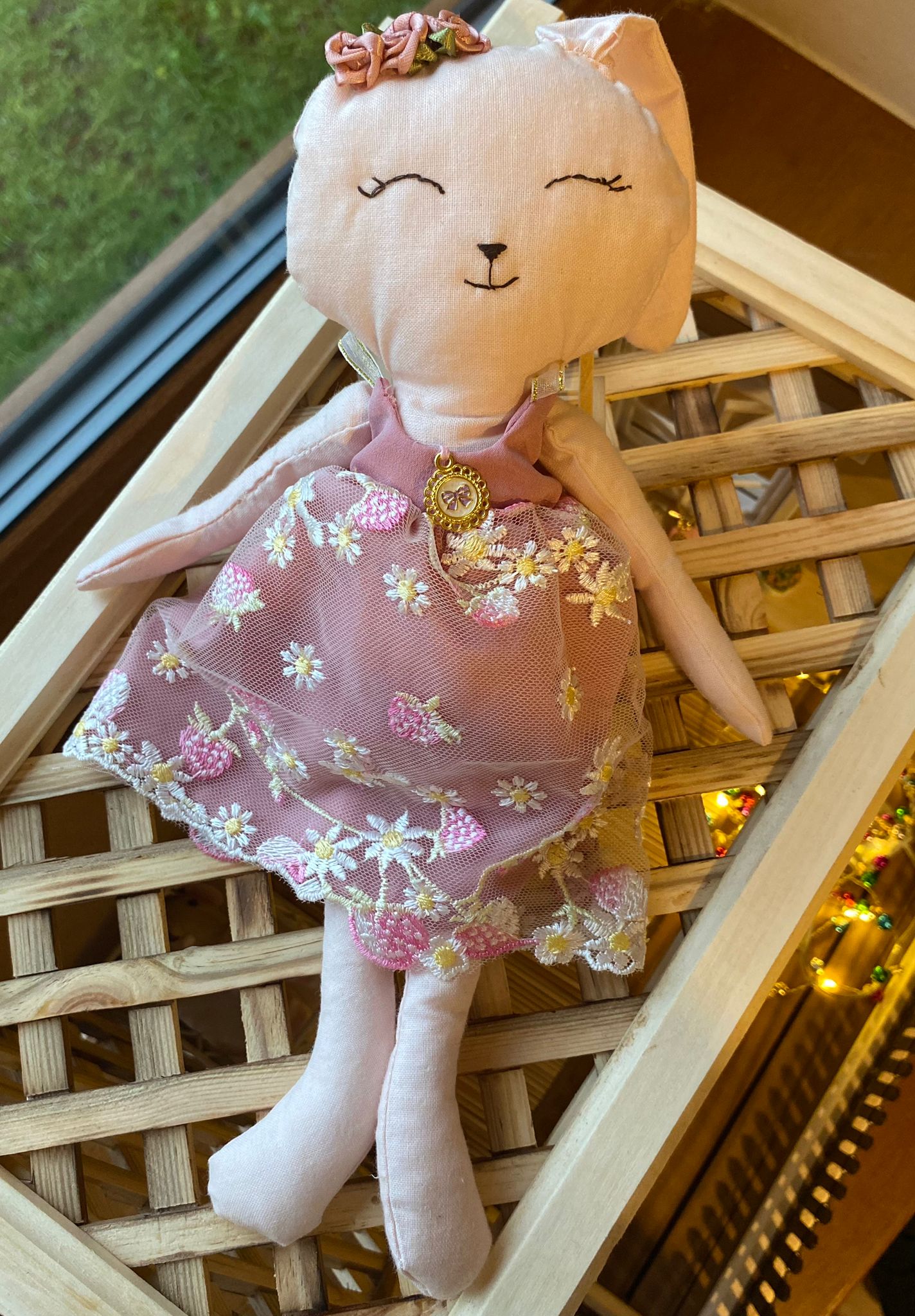 Svajoklė zuikutė Lilė 🌸🐰