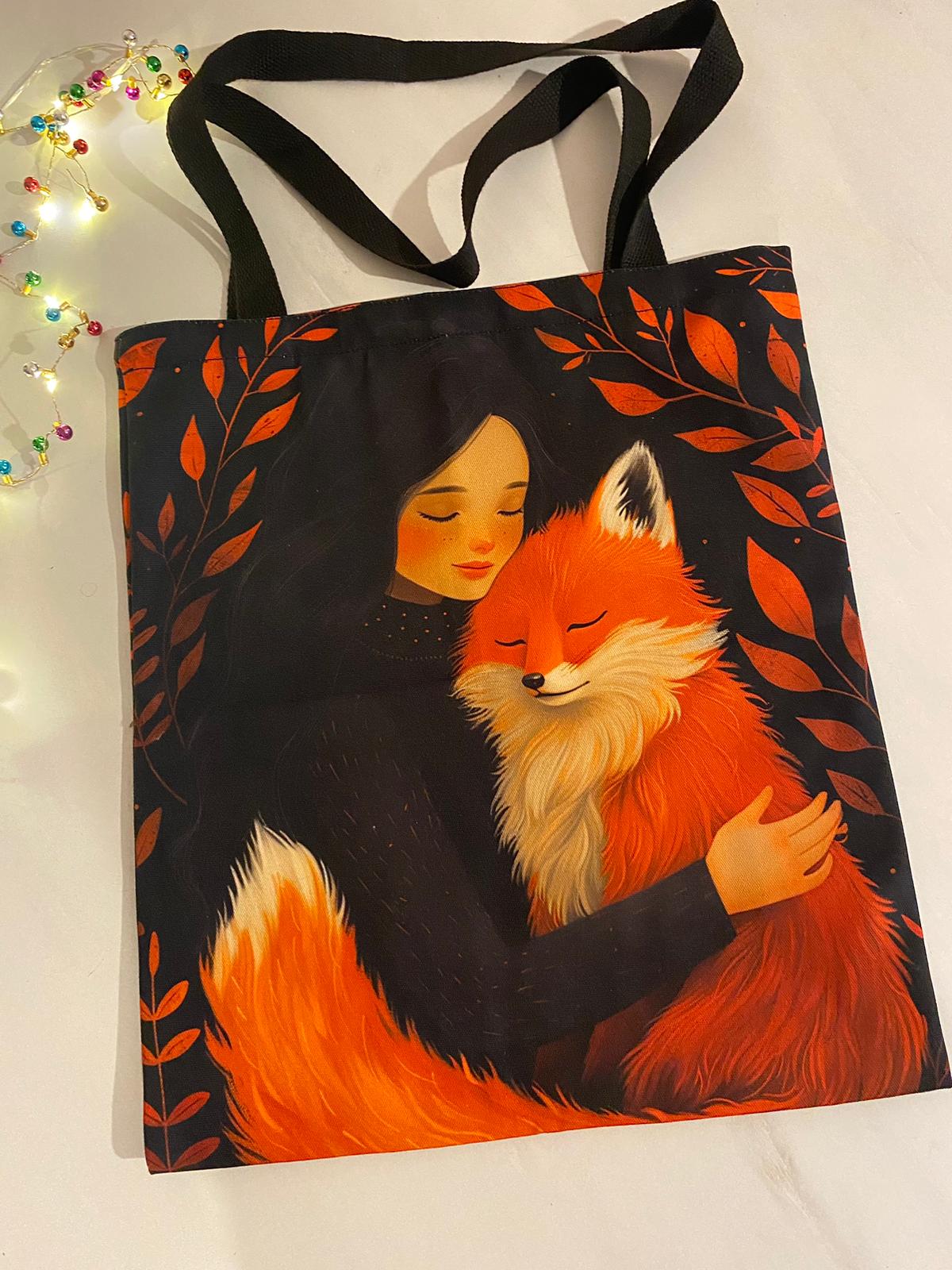 Medžiaginis maišelis „Laputės Rudnės apkabinimas“