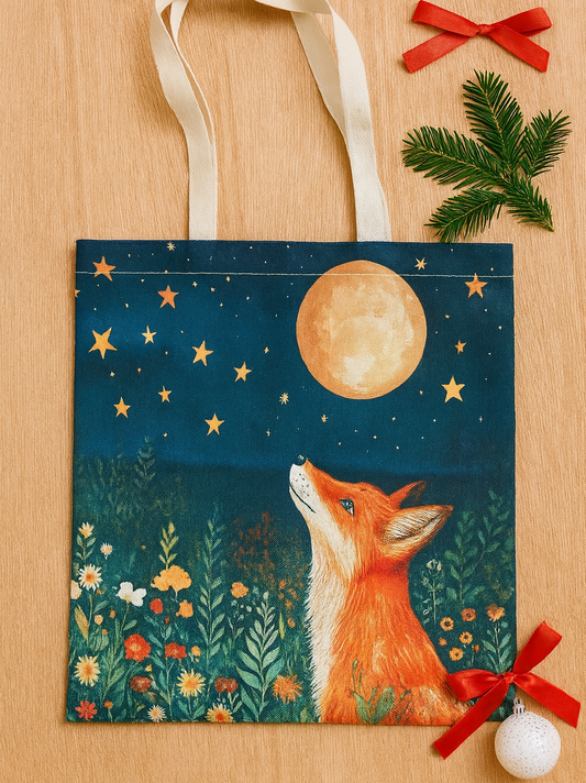 Medžiaginis maišelis „Rudnė ir pilnatis“